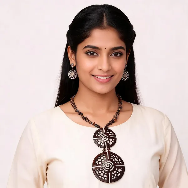 Brown_Coconut_Shell_And_Semi_Precious_Stones_Jewellery___For_Women