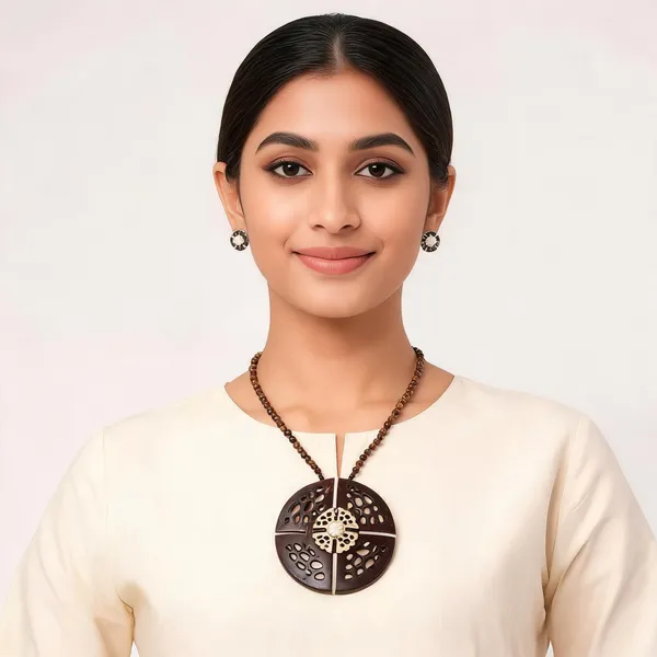 Brown_Coconut_Shell_And_Semi_Precious_Stones_Jewellery___For_Women