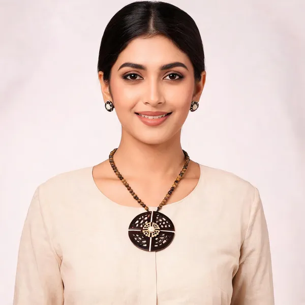 Brown_Coconut_Shell_And_Semi_Precious_Stones_Jewellery___For_Women