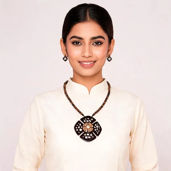 Brown_Coconut_Shell_And_Semi_Precious_Stones_Jewellery___For_Women