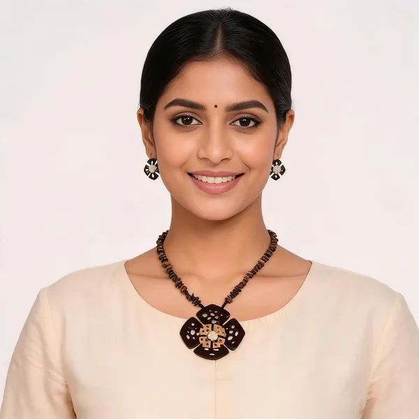 Brown_Coconut_Shell_And_Semi_Precious_Stones_Jewellery___For_Women