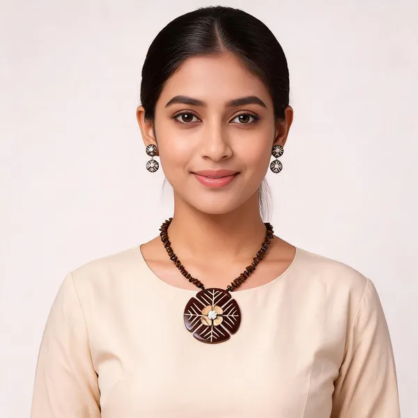 Brown_Coconut_Shell_And_Semi_Precious_Stones_Jewellery___For_Women