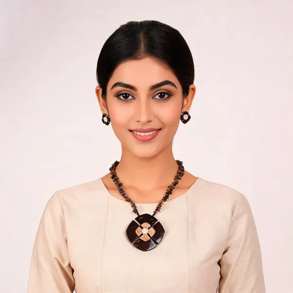 Brown_Coconut_Shell_And_Semi_Precious_Stones_Jewellery___For_Women