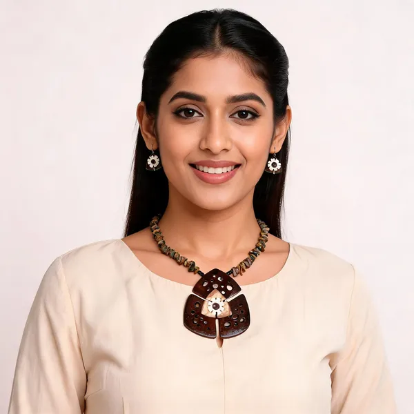 Brown_Coconut_Shell_And_Semi_Precious_Stones_Jewellery___For_Women