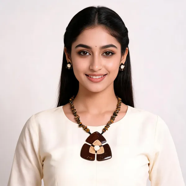 Brown_Coconut_Shell_And_Semi_Precious_Stones_Jewellery___For_Women