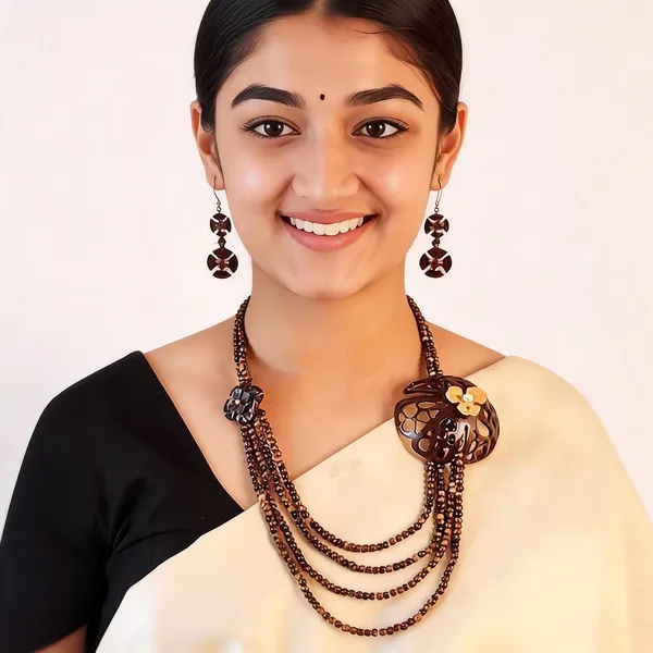 Brown_Coconut_Shell_And_Semi_Precious_Stones_Jewellery___For_Women