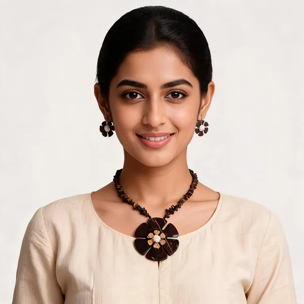 Brown_Coconut_Shell_And_Semi_Precious_Stones_Jewellery___For_Women