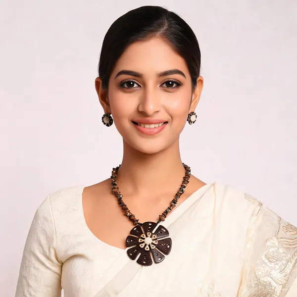 Brown_Coconut_Shell_And_Semi_Precious_Stones_Jewellery___For_Women