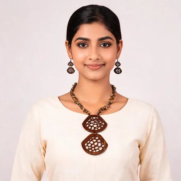 Brown_Coconut_Shell_And_Semi_Precious_Stones_Jewellery___For_Women