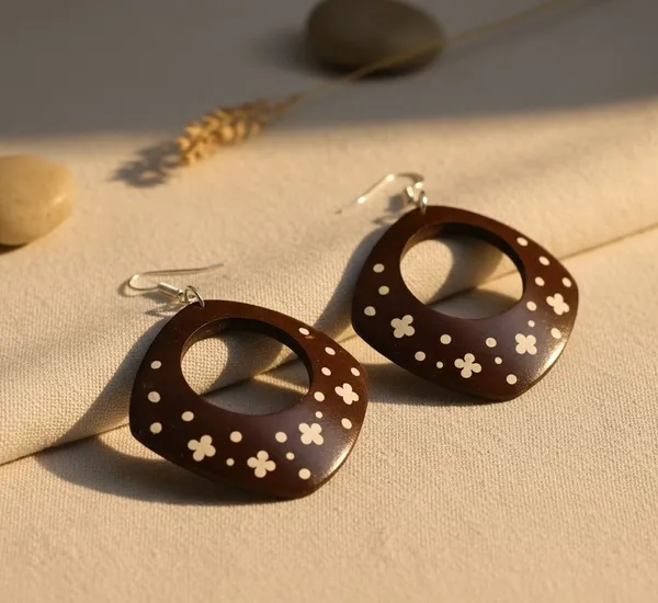 Brown_Coconut_Drop_Earrings__For_Women