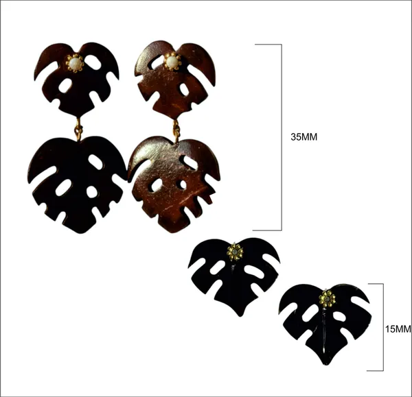 Brown_Coconut_Shell_Earrings__For_Women