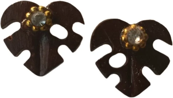 Brown_Coconut_Shell_Earrings__For_Women