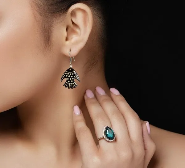 Black_Coconut_Shell_Earrings__For_Women
