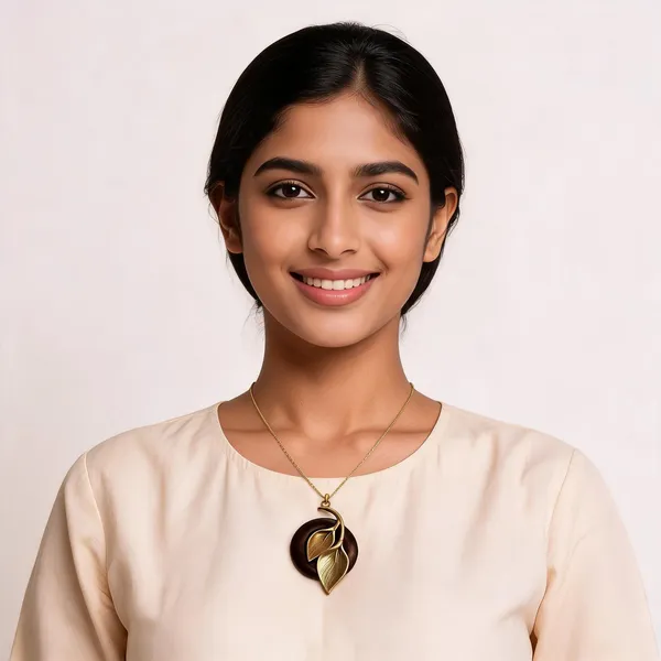 Brown_Coconut_Shell_pendant_and_golden_plated_brass_chain_Necklace__For_Women