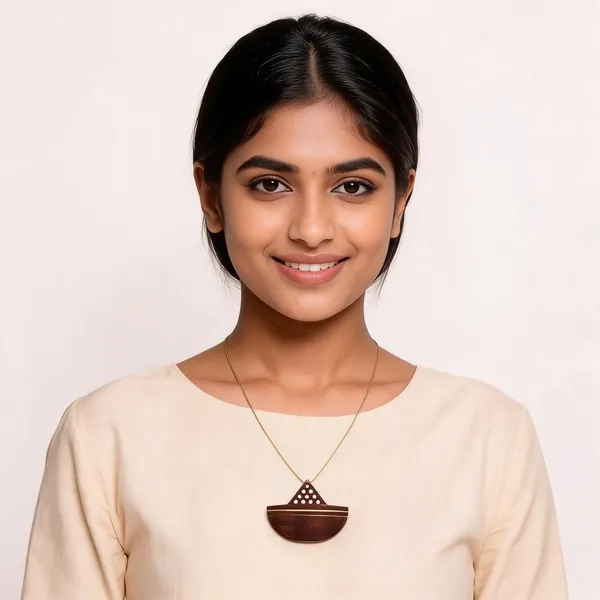 Brown_Coconut_Shell_pendant_and_golden_plated_brass_chain_Necklace__For_Women
