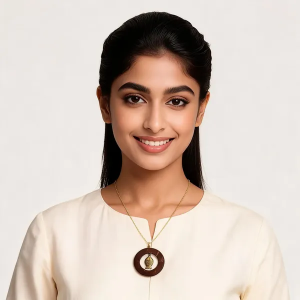 Brown_Coconut_Shell_pendant_and_golden_plated_brass_chain_Necklace__For_Women