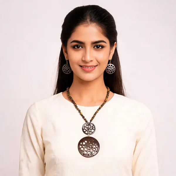 Brown_Coconut_Shell_And_Semi_Precious_Stones_Jewellery___For_Women
