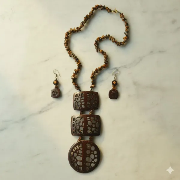 Brown_Coconut_Shell_And_Semi_Precious_Stones_Jewellery___For_Women
