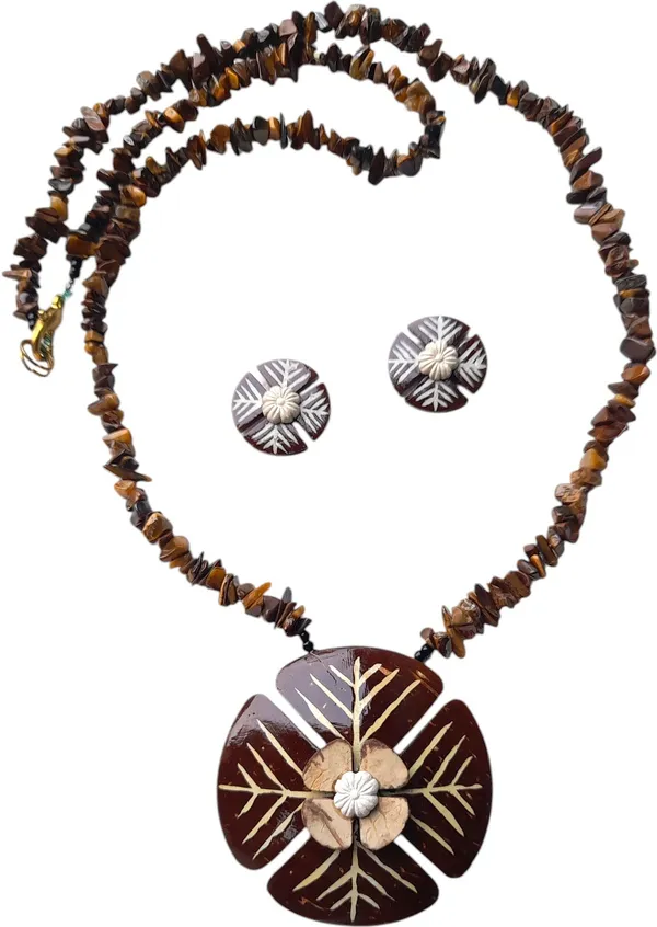 Brown_Coconut_Shell_And_Semi_Precious_Stones_Jewellery___For_Women