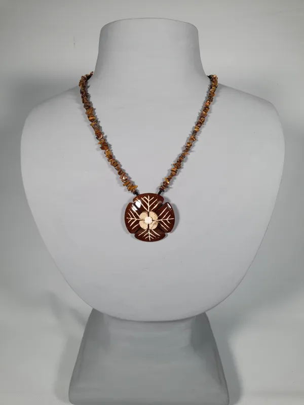Brown_Coconut_Shell_And_Semi_Precious_Stones_Jewellery___For_Women