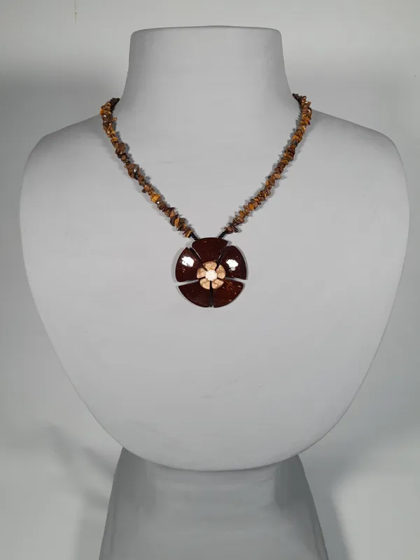 Brown_Coconut_Shell_And_Semi_Precious_Stones_Jewellery___For_Women