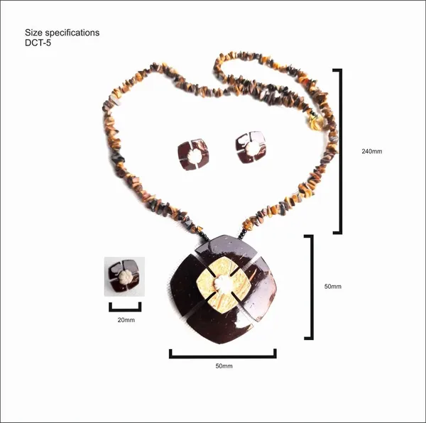 Brown_Coconut_Shell_And_Semi_Precious_Stones_Jewellery___For_Women