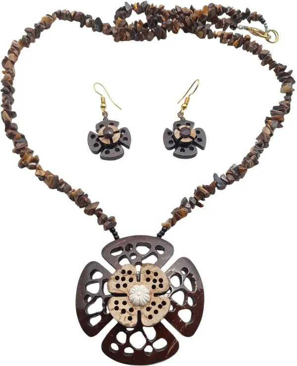 Brown_Coconut_Shell_And_Semi_Precious_Stones_Jewellery___For_Women