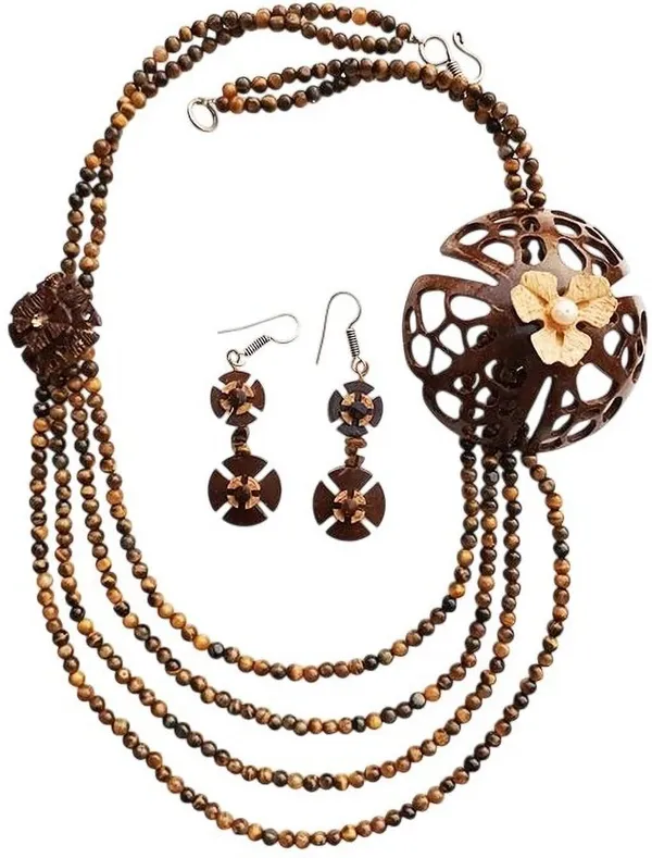 Brown_Coconut_Shell_And_Semi_Precious_Stones_Jewellery___For_Women