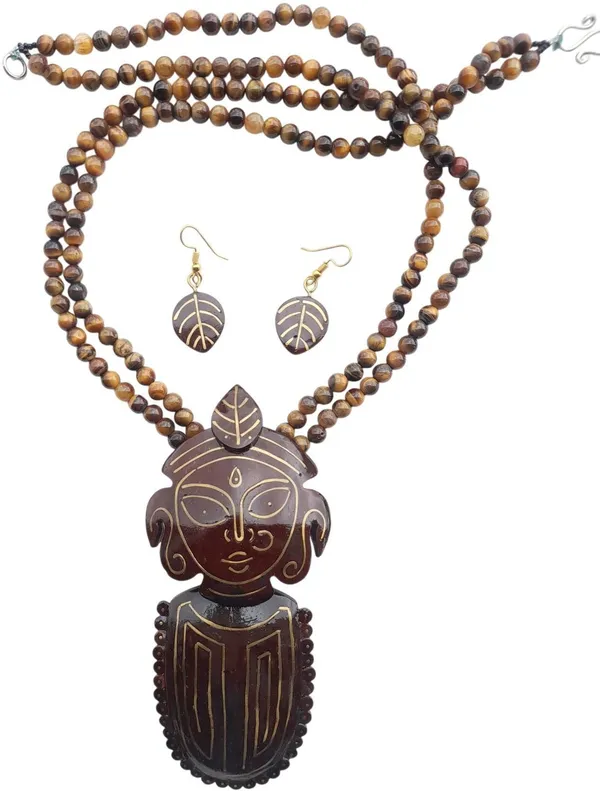 Brown_Coconut_Shell_And_Semi_Precious_Stones_Jewellery___For_Women