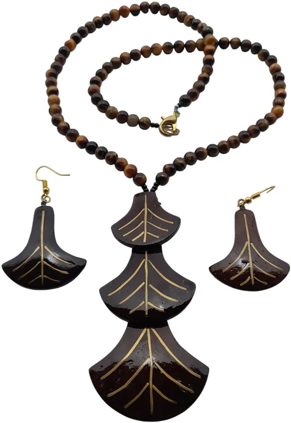 Brown_Coconut_Shell_And_Semi_Precious_Stones_Jewellery___For_Women