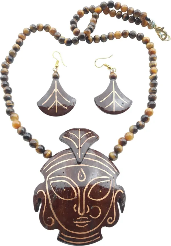 Brown_Coconut_Shell_And_Semi_Precious_Stones_Jewellery___For_Women