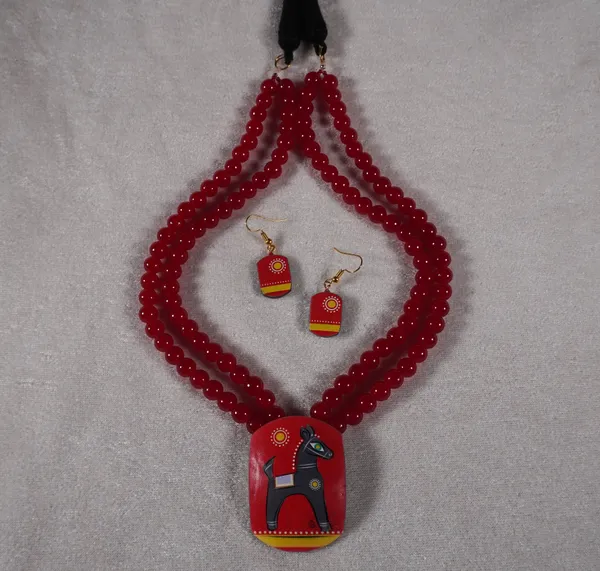 Digital_Painted_Coconut_Shell_And_Imported_Glass_beads_Jewelry__For_Women