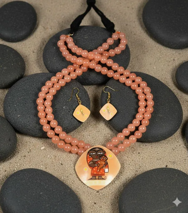 Digital_Painted_Coconut_Shell_And_Imported_Gladd_beads_Jewellery___For_Women