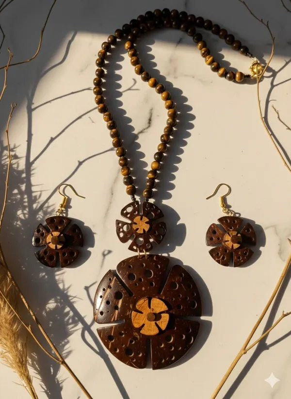 Brown_Coconut_Shell_And_Semi_Precious_Stones_Jewellery___For_Women