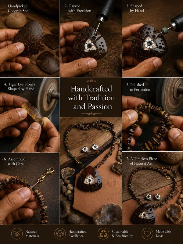 Brown_Coconut_Shell_And_Semi_Precious_Stones_Necklace___For_Women