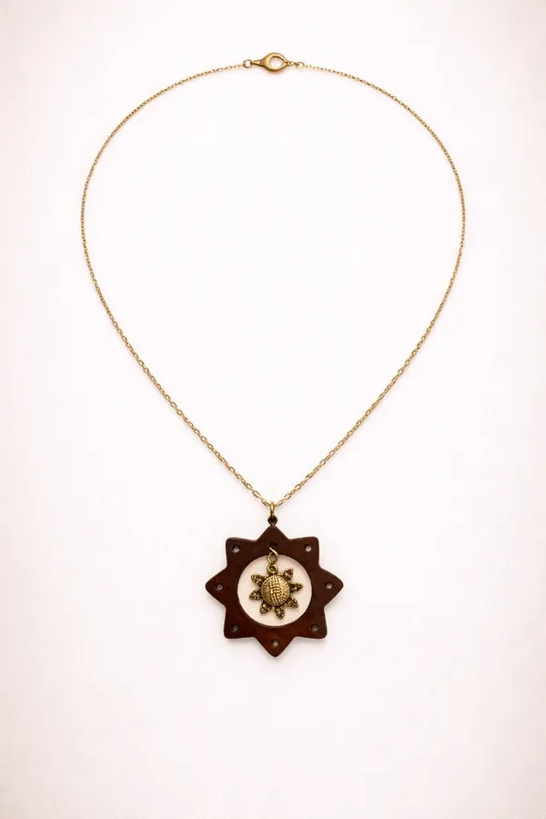 Brown_Coconut_Shell_pendant_and_golden_plated_brass_chain_Necklace__For_Women