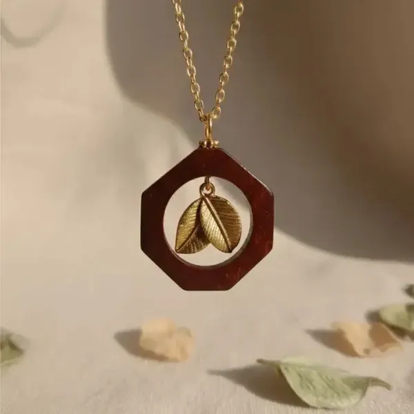 Brown_Coconut_Shell_Pendant_with_golden_plated_brass_chain_Necklace__For_Women
