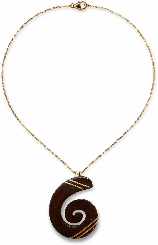 Brown_Coconut_Shell_pendant_and_golden_plated_brass_chain_Necklace__For_Women