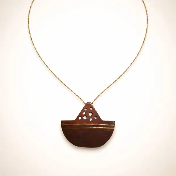 Brown_Coconut_Shell_pendant_and_golden_plated_brass_chain_Necklace__For_Women