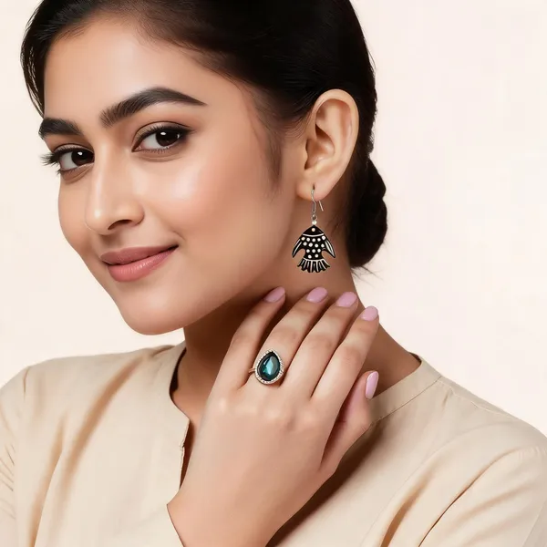 Black_Coconut_Shell_Earrings__For_Women