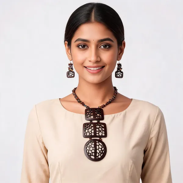 Brown_Coconut_Shell_And_Semi_Precious_Stones_Jewellery___For_Women