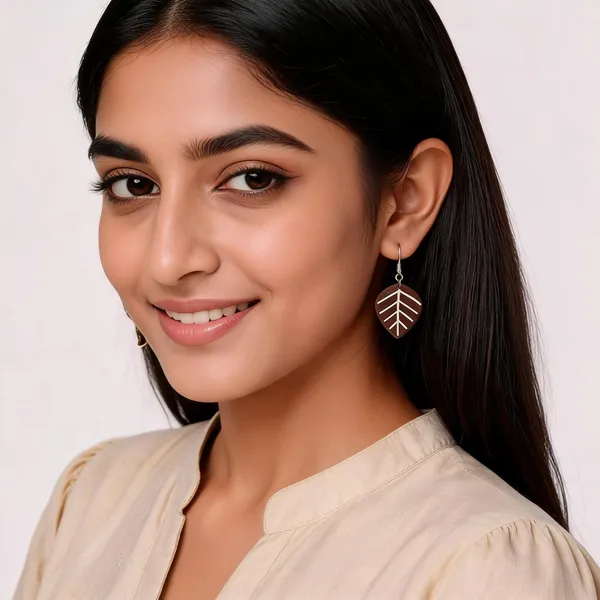 Brown_Coconut_Shell_Earrings__For_Women