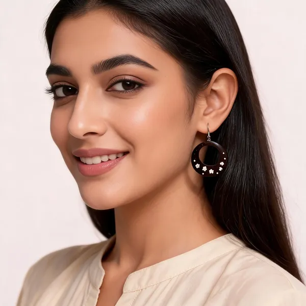 Brown_Coconut_Shell_Earrings__For_Women