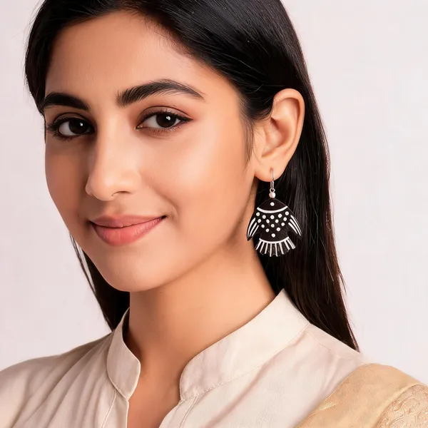 Brown_Coconut_Shell_Earrings__For_Women