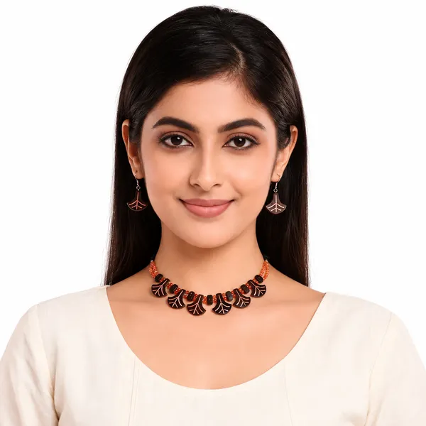 Brown_Coconut_Shell_And_Semi_Precious_Stones_Jewellery___For_Women