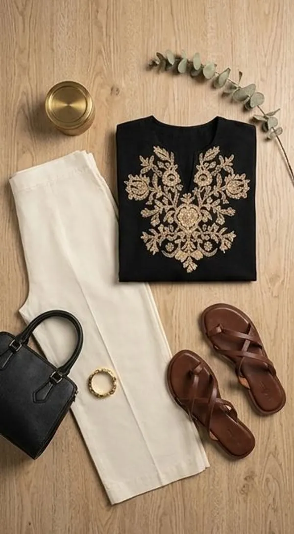 Black_Cotton_Premium_Co-Ord_Set_For_Women