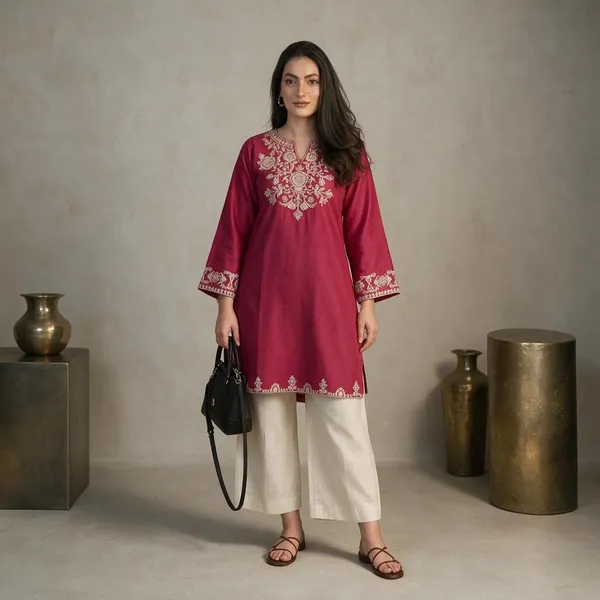 Pink_Cotton_Premium_Co-Ord_Set_For_Women