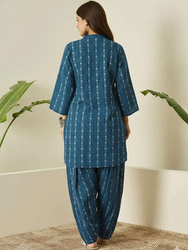 Indigo_Nagin_Katha_Embroidered_Kurta_Salwar_Set