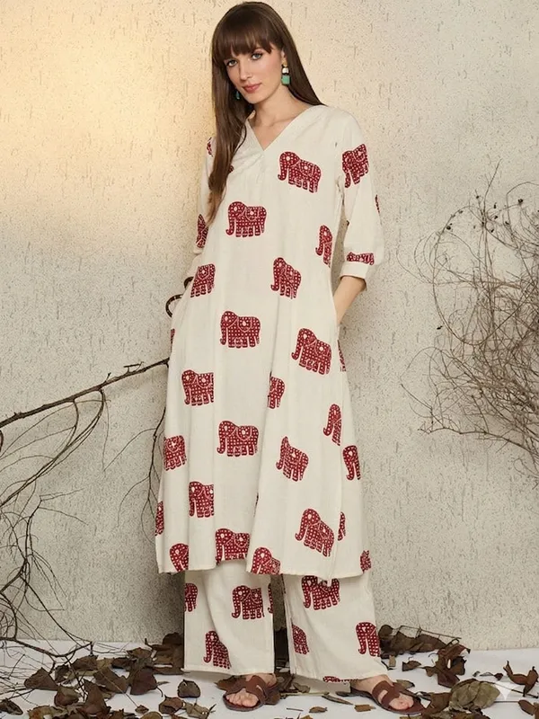Multicolor_Cotton_Premium_Kurta_Palazzo_Set_For_Women