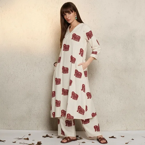 Multicolor_Cotton_Premium_Kurta_Palazzo_Set_For_Women